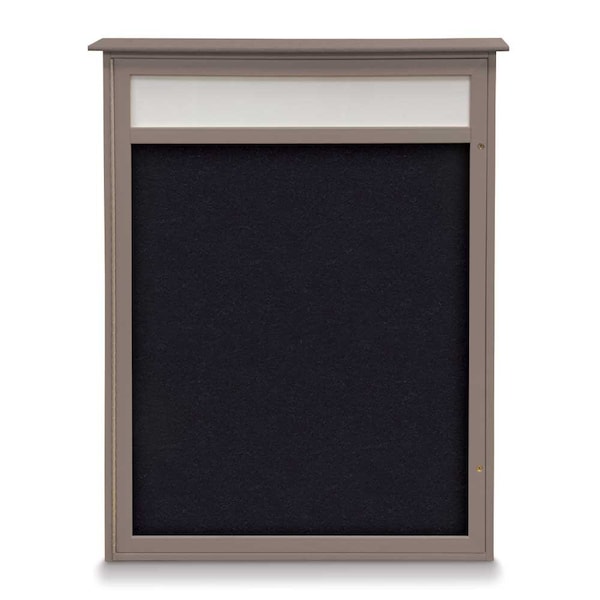 Double Door Enclosed Indoor Letterboard
